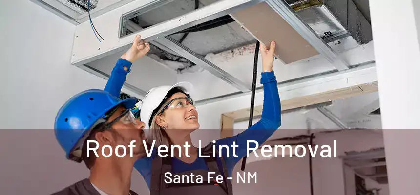 Roof Vent Lint Removal Santa Fe - NM